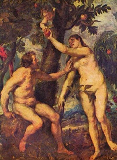 Peter Paul Rubens The Fall of Man Sweden oil painting art